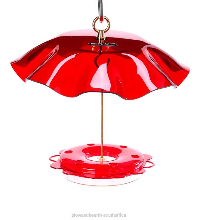 Yard & Garden Plow & Hearth Hummingbird Feeder with Weather Guard NFLB823
