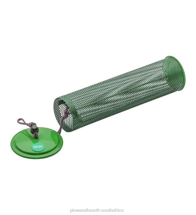 Yard & Garden Plow & Hearth Magnet Mesh Tube Finch Feeder - Blue NFLB800