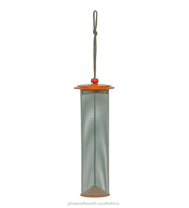 Yard & Garden Plow & Hearth Magnet Mesh Tube Finch Feeder - Blue NFLB800