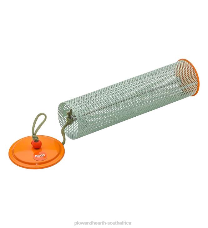 Yard & Garden Plow & Hearth Magnet Mesh Tube Finch Feeder - Blue NFLB800