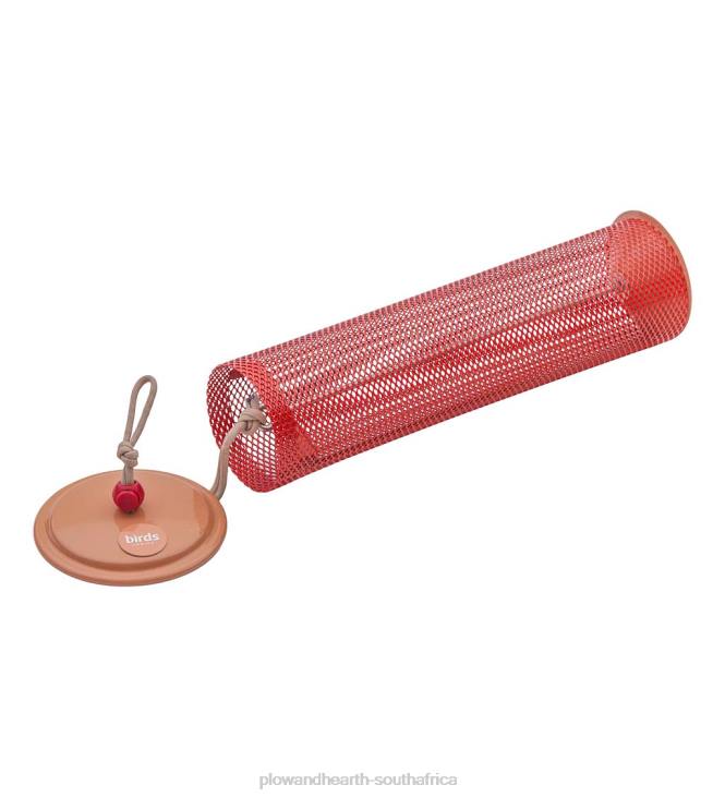 Yard & Garden Plow & Hearth Magnet Mesh Tube Finch Feeder - Blue NFLB800