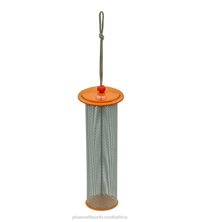 Yard & Garden Plow & Hearth Magnet Mesh Tube Finch Feeder - Blue NFLB800
