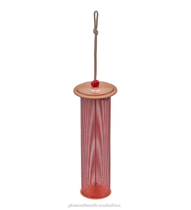 Yard & Garden Plow & Hearth Magnet Mesh Tube Finch Feeder - Blue NFLB800