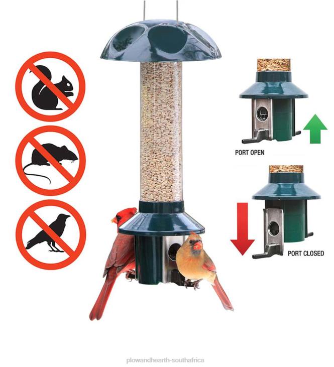 Yard & Garden Plow & Hearth PestOff Bird Feeder For Peanuts, Dried Meal Worms, Suet And Wild Bird Nuggets NFLB780