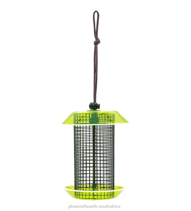 Yard & Garden Plow & Hearth Small Sunflower Seed Bird Feeder - Coral NFLB819