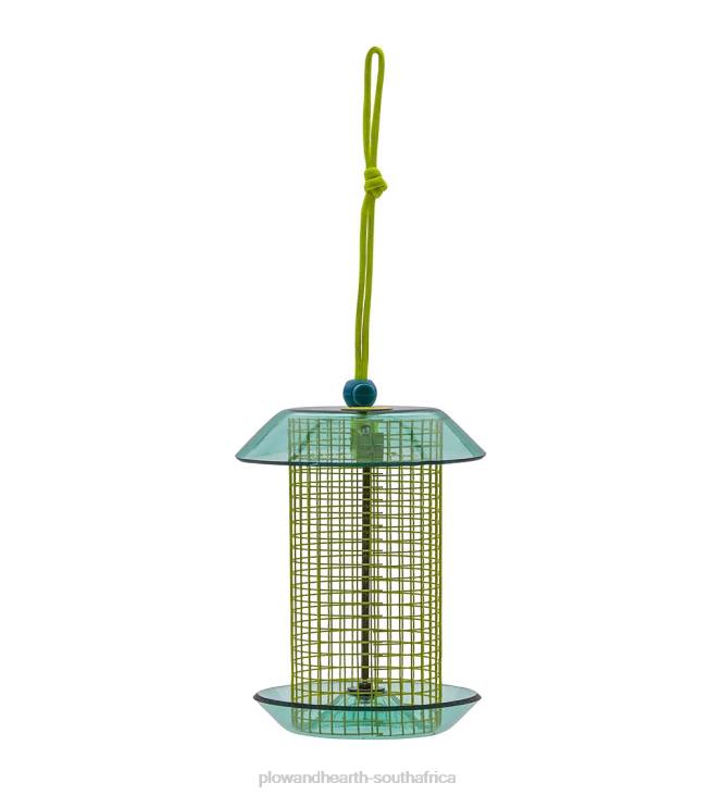 Yard & Garden Plow & Hearth Small Sunflower Seed Bird Feeder - Coral NFLB819