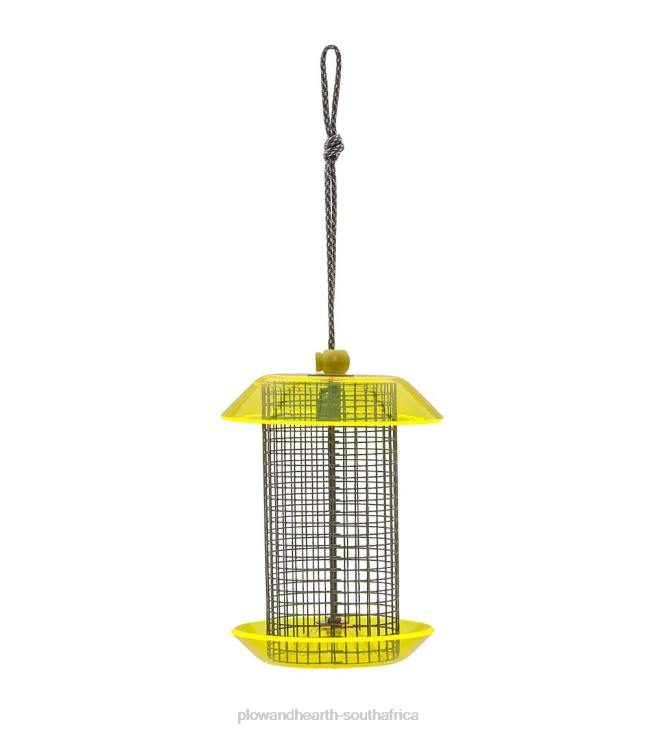 Yard & Garden Plow & Hearth Small Sunflower Seed Bird Feeder - Coral NFLB819