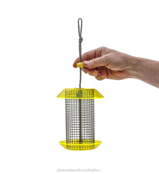 Yard & Garden Plow & Hearth Small Sunflower Seed Bird Feeder - Coral NFLB819