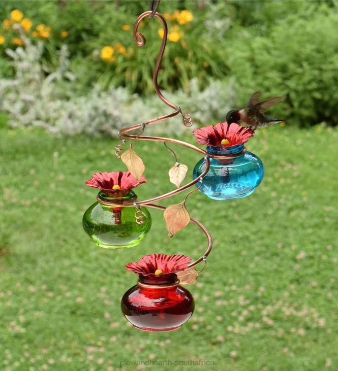 Yard & Garden Plow & Hearth Vinester Multi Hummingbird Feeder NFLB739