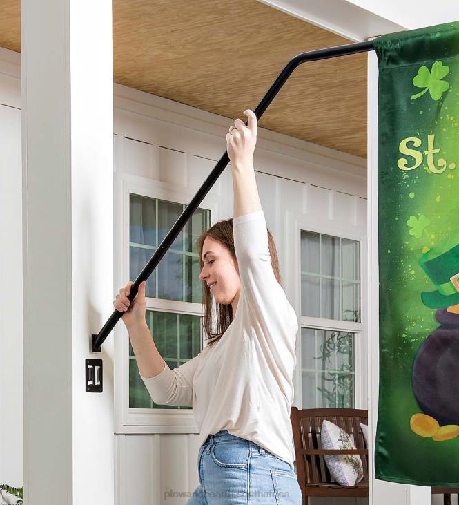 Yard & Garden Plow & Hearth Easy Up House Flag Pole NFLB643