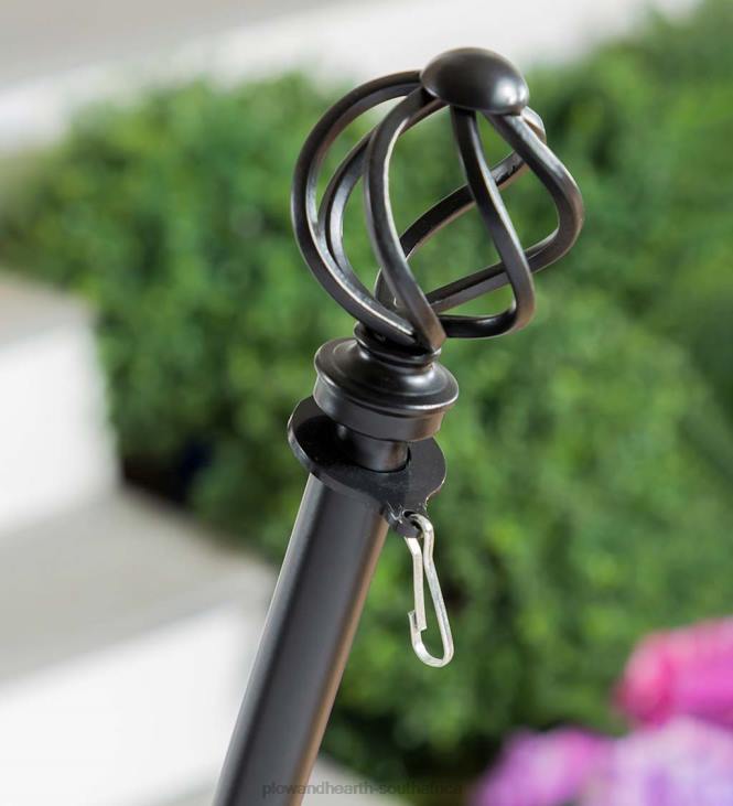 Yard & Garden Plow & Hearth Metal Extendable House Flag Pole NFLB646
