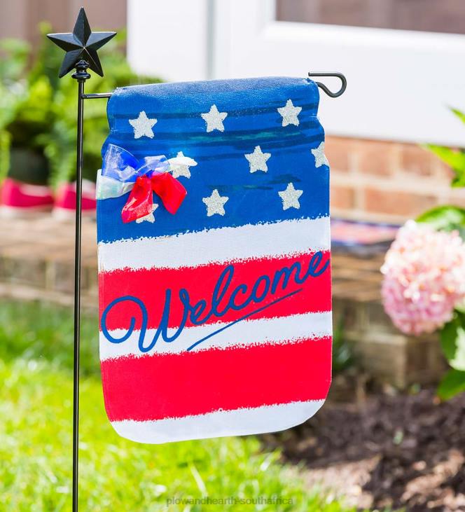 Yard & Garden Plow & Hearth Star Garden Flag Stand NFLB650