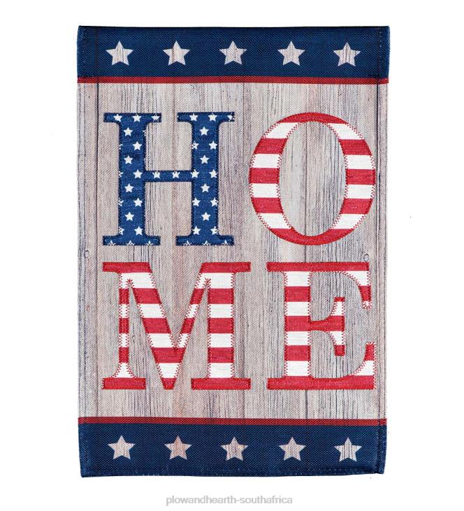 Yard & Garden Plow & Hearth Americana Home Burlap Garden Flag NFLB580