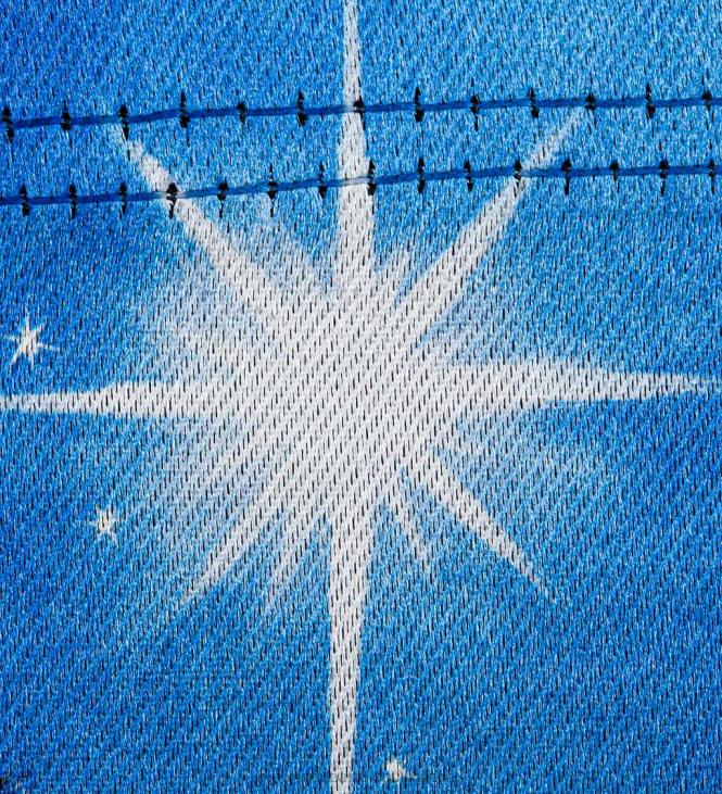 Yard & Garden Plow & Hearth Holy Night Nativity Lustre Garden Flag NFLB121