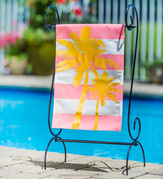 Yard & Garden Plow & Hearth Scroll Garden Flag Stand NFLB381