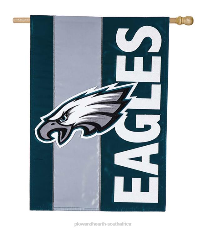 Yard & Garden Plow & Hearth Double-Sided Embellished NFL Team Pride Applique House Flag - Atlanta Falcons NFLB635
