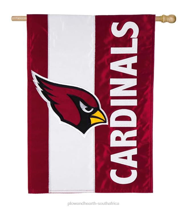 Yard & Garden Plow & Hearth Double-Sided Embellished NFL Team Pride Applique House Flag - Atlanta Falcons NFLB635