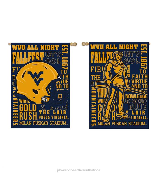 Yard & Garden Plow & Hearth Double-Sided Fan Rules College Team Pride Sueded House Flag - Univ of Oklahoma NFLB638