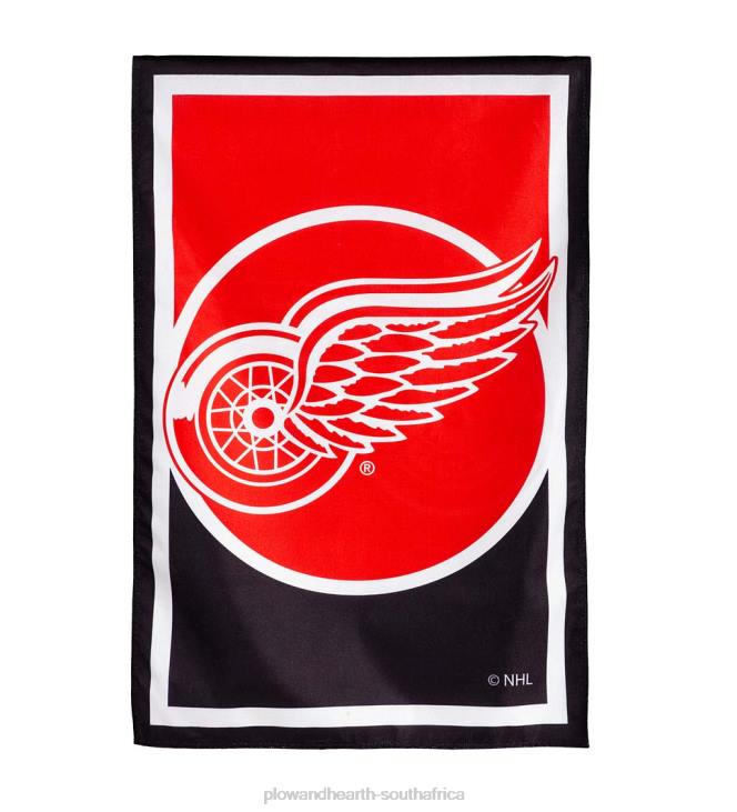 Yard & Garden Plow & Hearth NHL Hockey Burlap House Flag - Chicago Blackhawks NFLB631