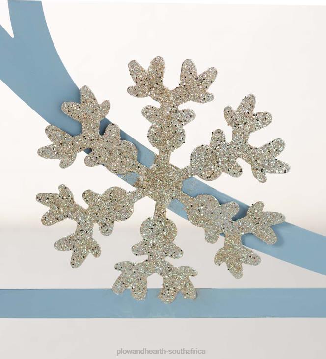 Yard & Garden Plow & Hearth Snowflakes Metal Garden Trellis NFLB18