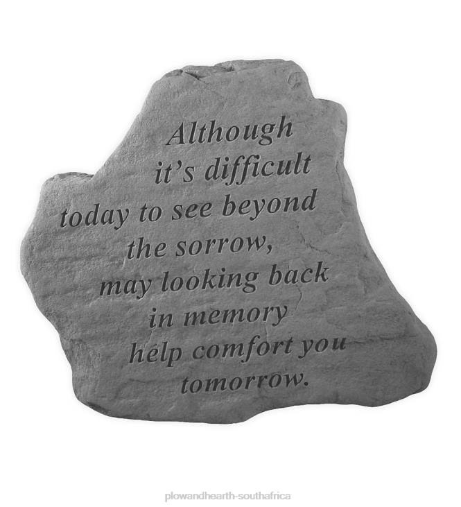 Yard & Garden Plow & Hearth Although Memorial Garden Stone NFLB397