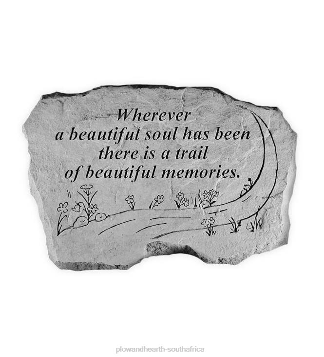 Yard & Garden Plow & Hearth Beautiful Soul Memorial Garden Stone NFLB362