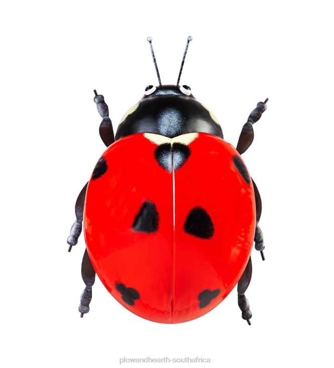 Yard & Garden Plow & Hearth Crafted Metal Ladybug NFLB233