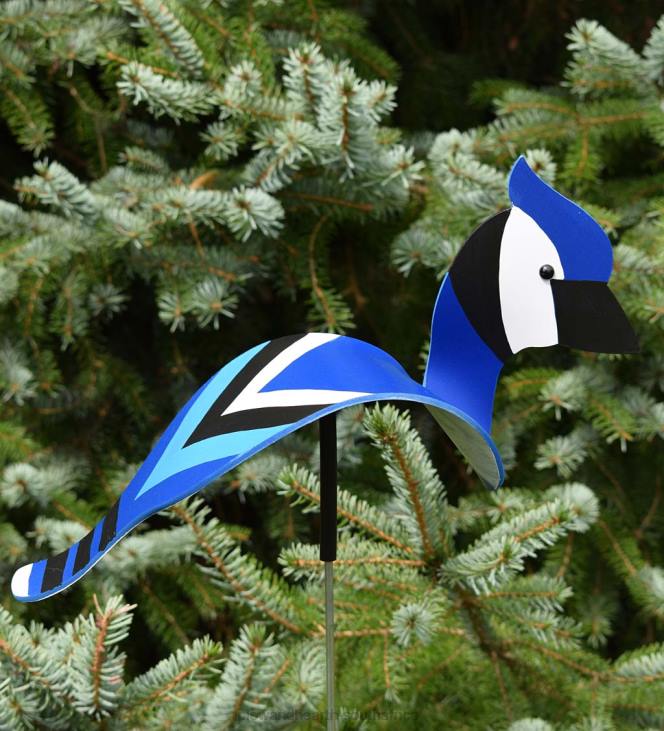 Yard & Garden Plow & Hearth Dancing Blue Jay Sculpture NFLB406