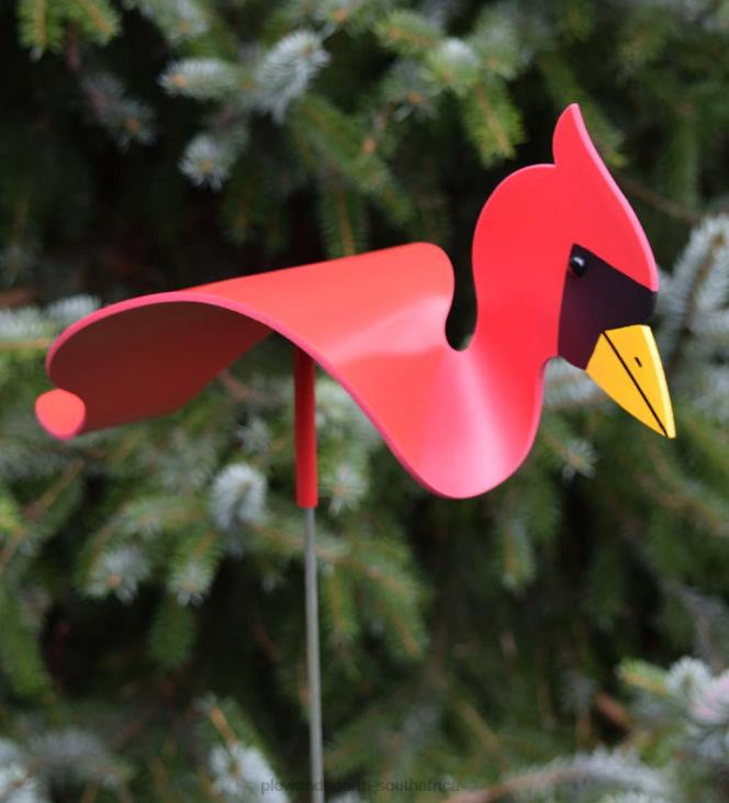 Yard & Garden Plow & Hearth Dancing Cardinal Sculpture NFLB115