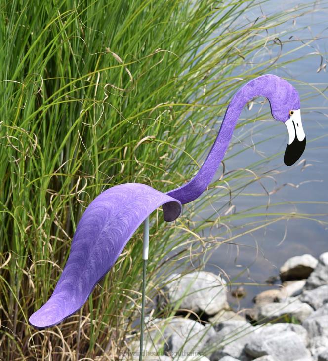 Yard & Garden Plow & Hearth Dancing Flamingo Sculpture NFLB150