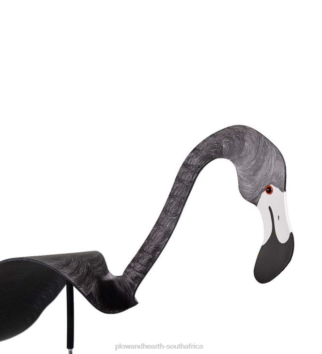 Yard & Garden Plow & Hearth Dancing Flamingo Sculpture NFLB150