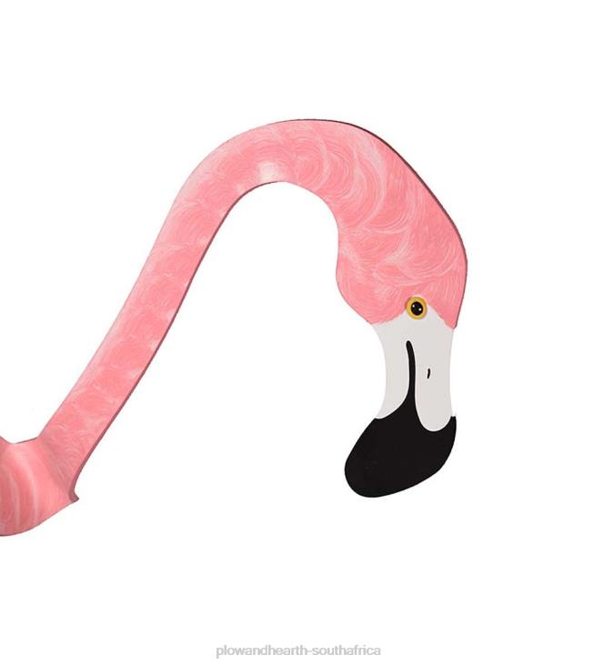 Yard & Garden Plow & Hearth Dancing Flamingo Sculpture NFLB150