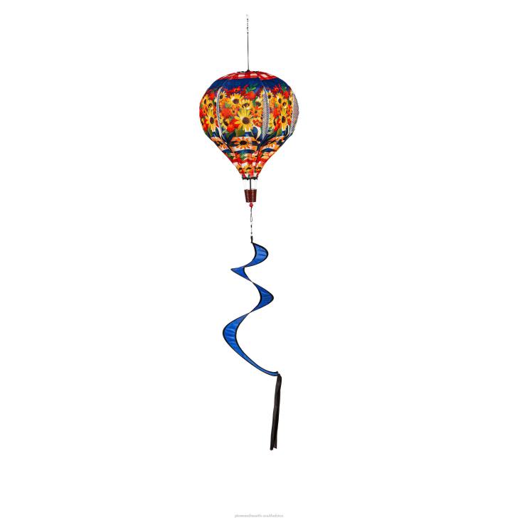 Yard & Garden Plow & Hearth Fall Friends Burlap Balloon Spinner - Scarecrow Friend NFLB144