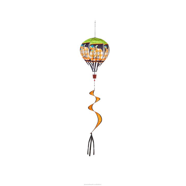 Yard & Garden Plow & Hearth Fall Friends Burlap Balloon Spinner - Scarecrow Friend NFLB144