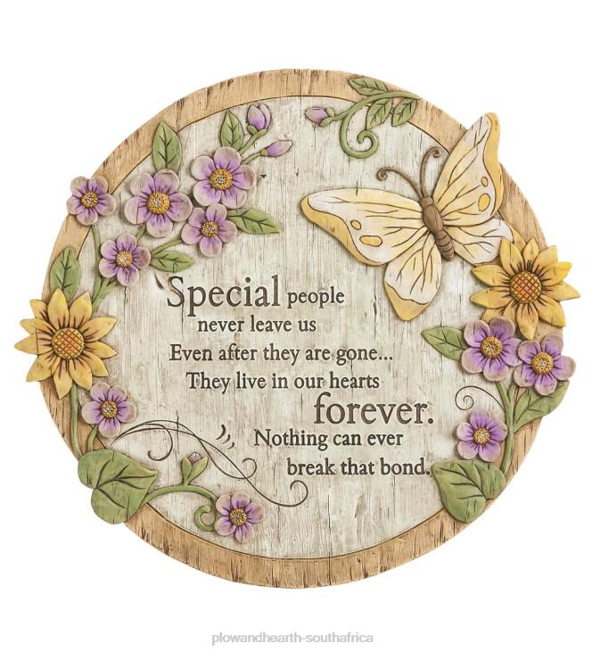 Yard & Garden Plow & Hearth Forever Special Memorial Garden Stone NFLB382