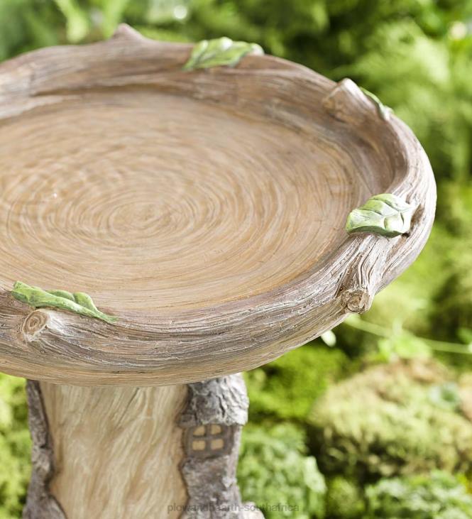 Yard & Garden Plow & Hearth Full-Size Fairy Garden Birdbath NFLB74