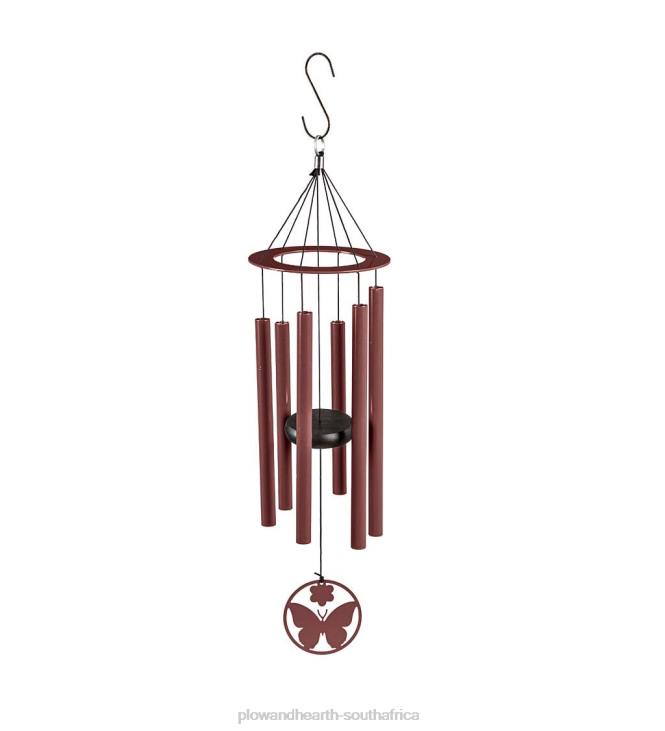 Yard & Garden Plow & Hearth Hand-Tuned Butterfly Wind Chime NFLB179