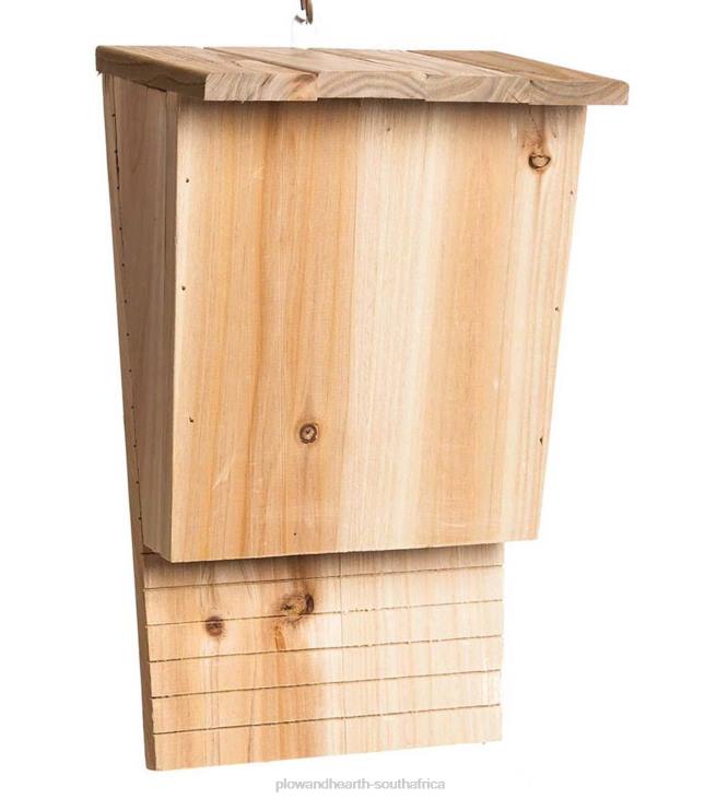 Yard & Garden Plow & Hearth Hardwood Bat House Shelter NFLB249