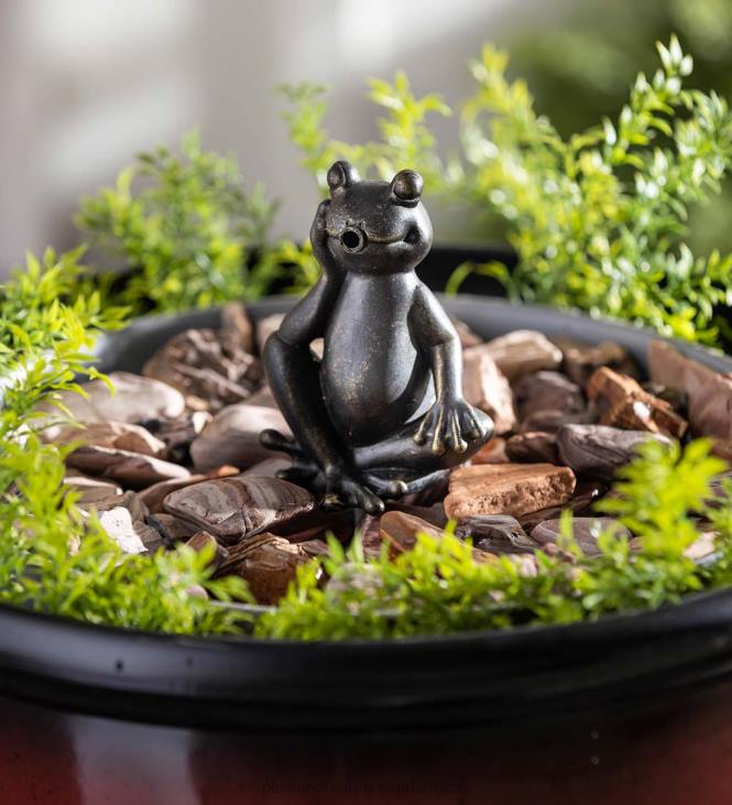 Yard & Garden Plow & Hearth Hydria Fountain Spitting Frog Accessory NFLB282