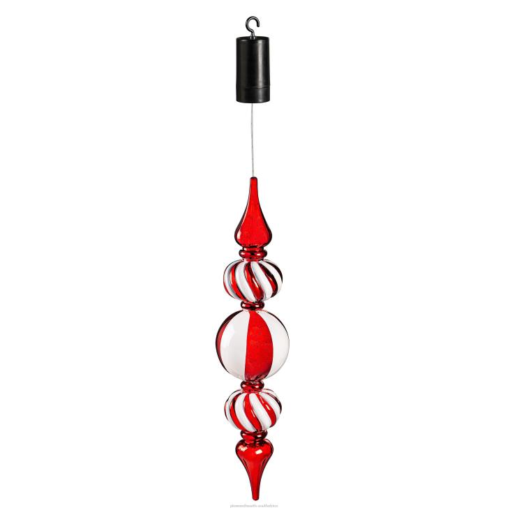 Yard & Garden Plow & Hearth Indoor/Outdoor Shatterproof Lighted Large Tiered Swirl Ornament NFLB138