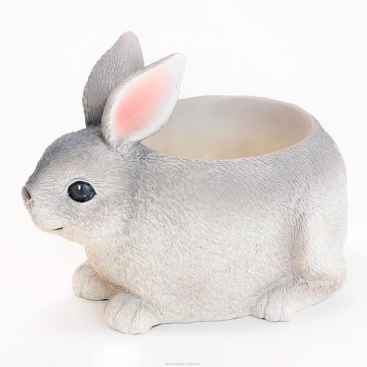Yard & Garden Plow & Hearth Indoor/Outdoor Woodland Animal Planter - Rabbit NFLB344