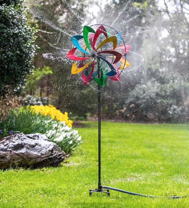 Yard & Garden Plow & Hearth Multicolor Hydro Spinner - Multicolor NFLB350