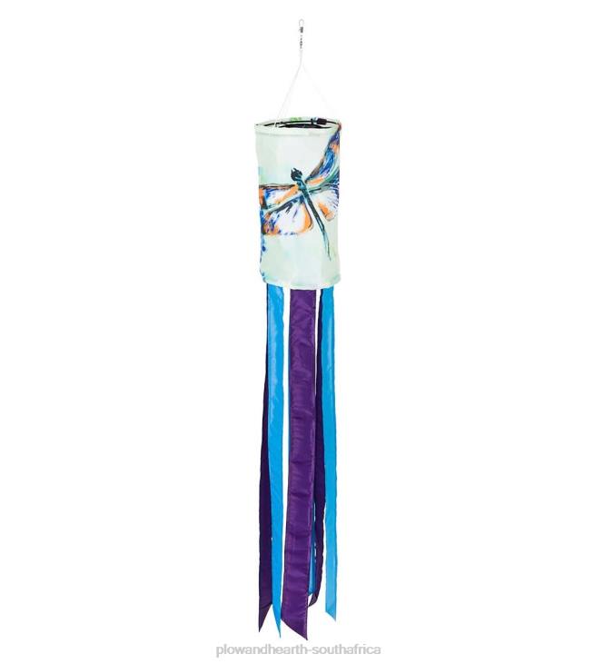 Yard & Garden Plow & Hearth Nature-Inspired Solar LED Motion Windsock - Butterfly NFLB132