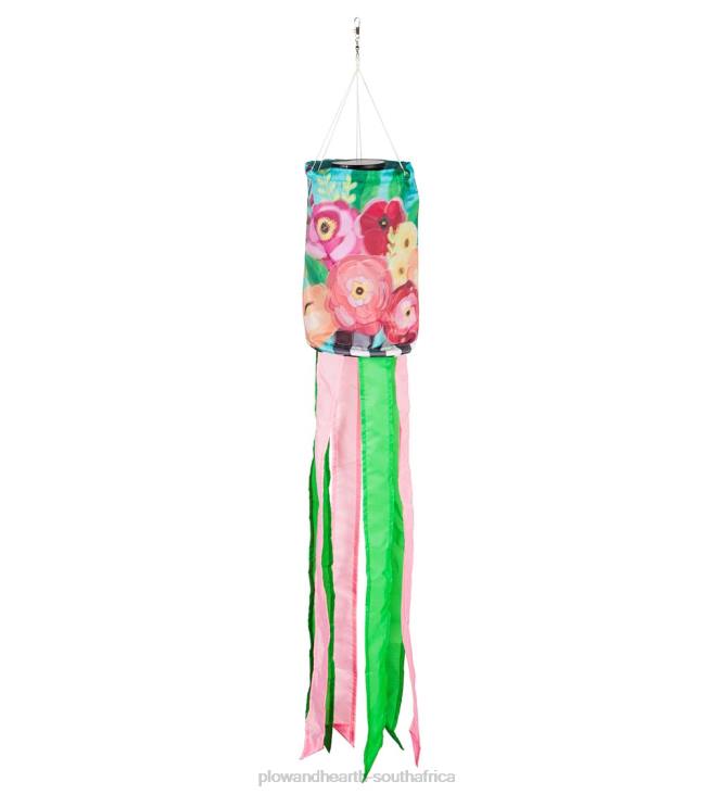 Yard & Garden Plow & Hearth Nature-Inspired Solar LED Motion Windsock - Butterfly NFLB132