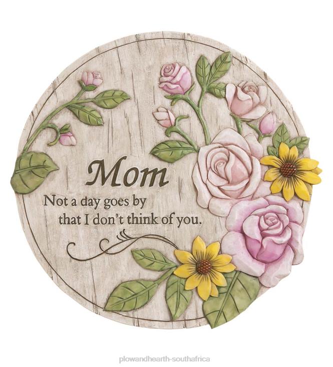 Yard & Garden Plow & Hearth Not A Day Goes By Mother Memorial Garden Stone NFLB140