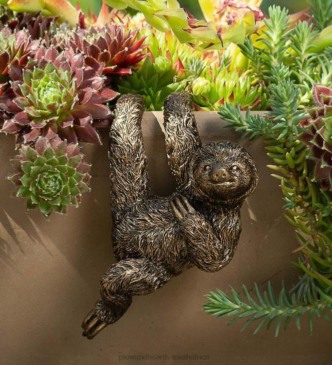 Yard & Garden Plow & Hearth Sloth Pot Buddy Pot Hanger NFLB237