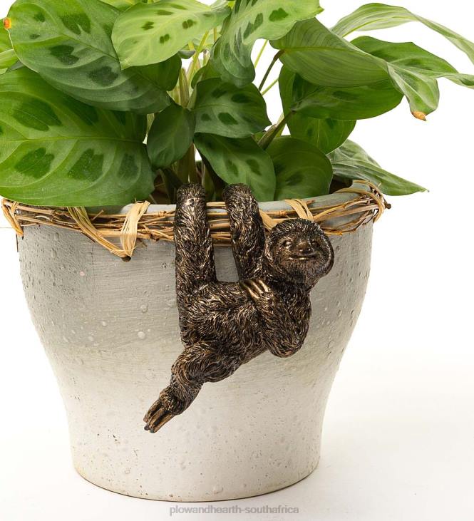 Yard & Garden Plow & Hearth Sloth Pot Buddy Pot Hanger NFLB237
