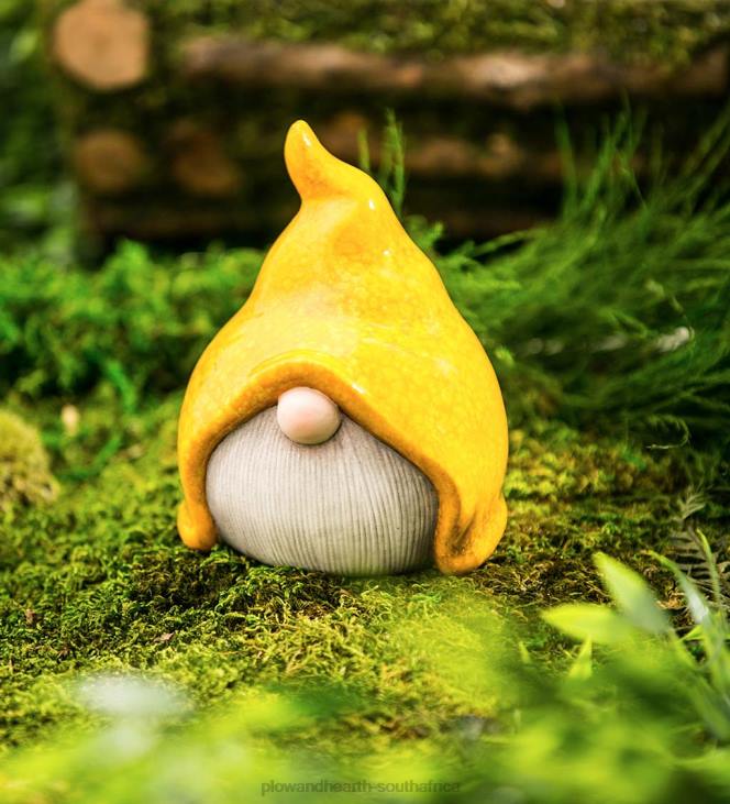 Yard & Garden Plow & Hearth Small Ceramic Garden Gnomes, Set of 3 NFLB122