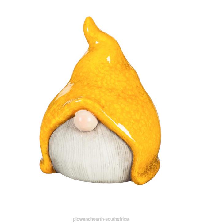 Yard & Garden Plow & Hearth Small Ceramic Garden Gnomes, Set of 3 NFLB122