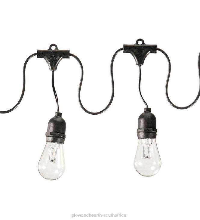 Yard & Garden Plow & Hearth Solar Multi-Colored String Lights NFLB409